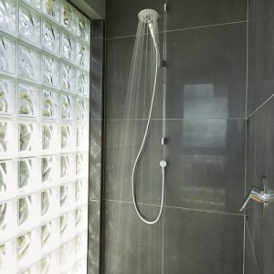 Shower in new Waiheke house